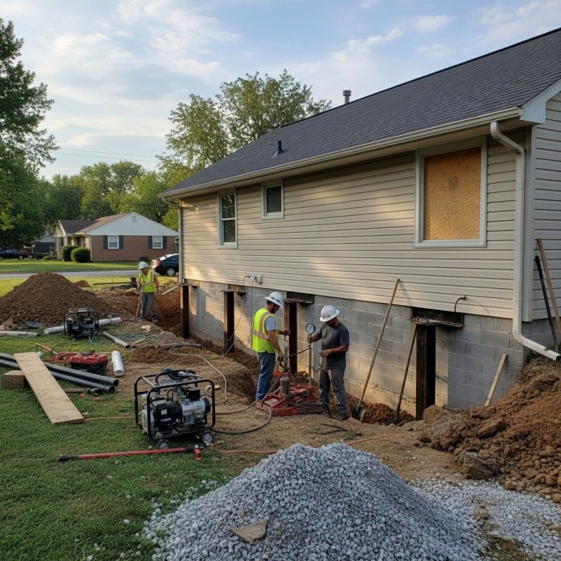 Home Foundation Repair in Brookville, OH