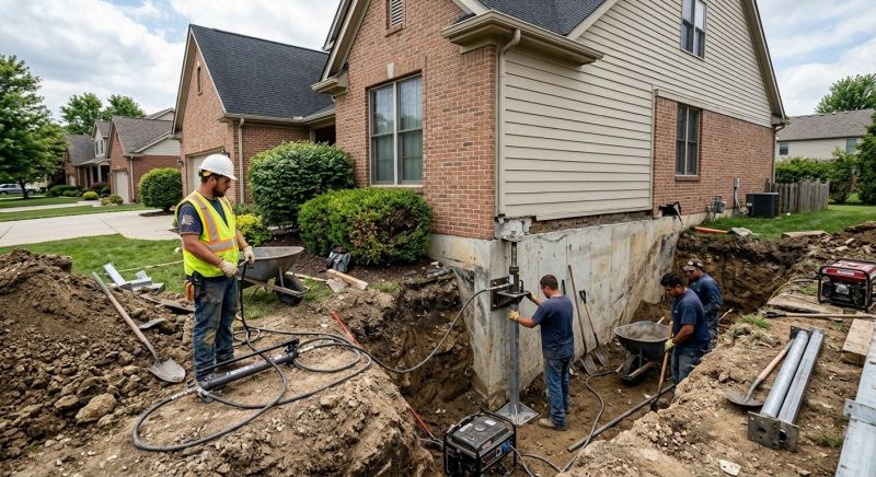 Home Foundation Repair in Urbana, OH