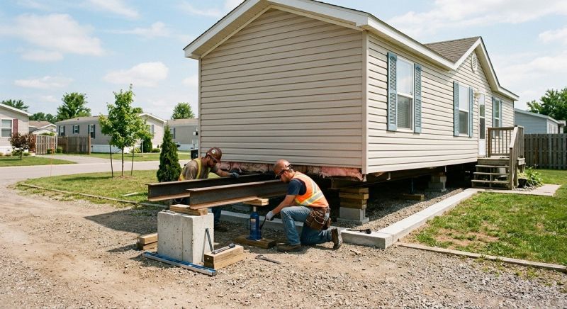 House Leveling in Dayton, OH