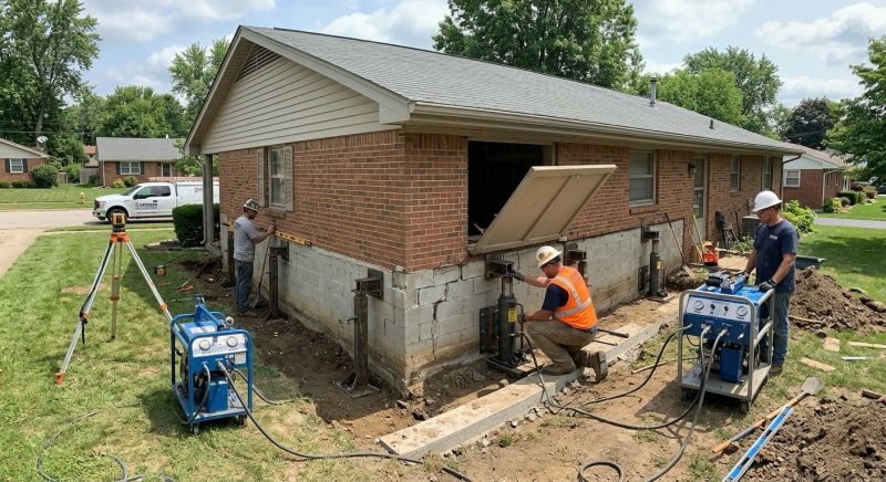 House Leveling in Springfield, OH