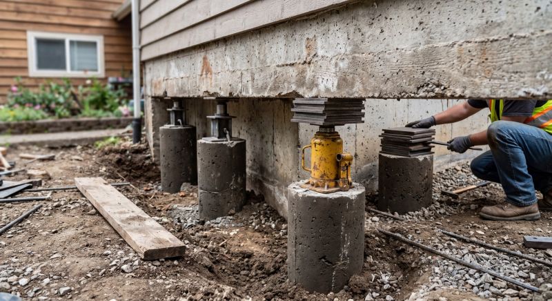 Pier And Beam Leveling in Troy, OH