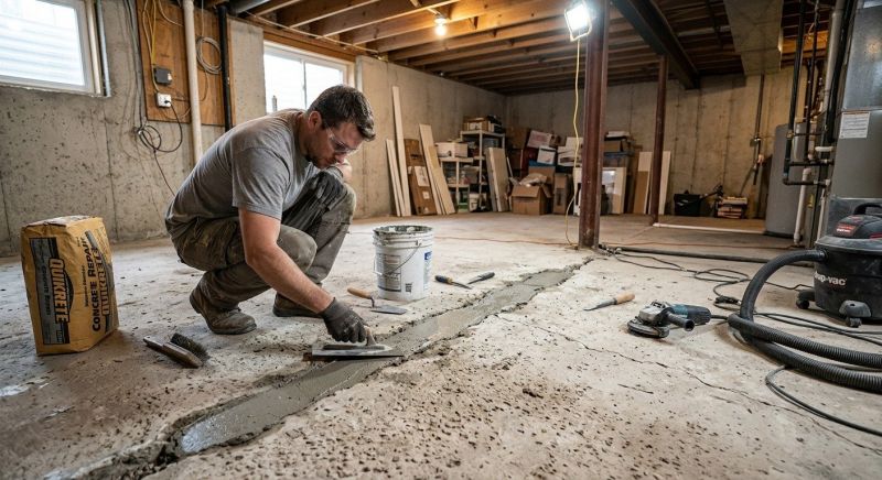 Slab Foundation Repair in Troy, OH