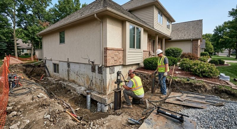 Structural Foundation Repair in New Carlisle, OH