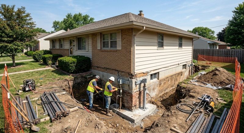 Structural Foundation Repair in Piqua, OH