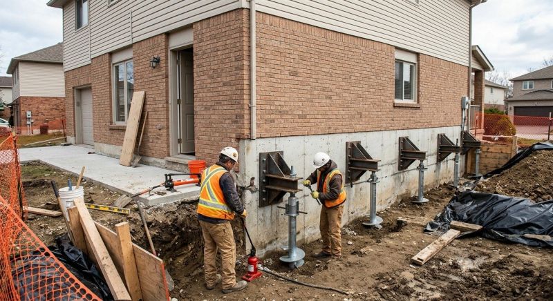 Structural Foundation Repair in Yellow Springs, OH