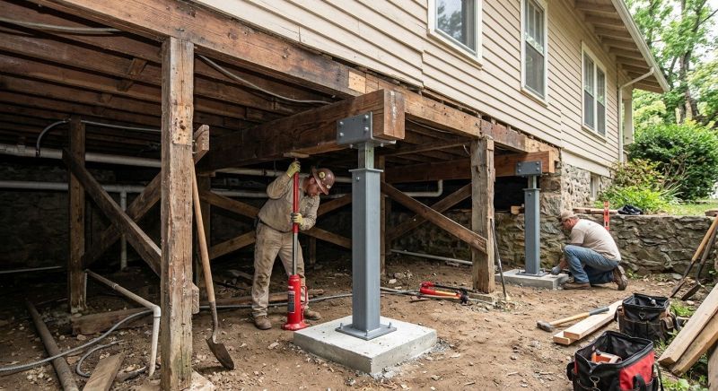 Structural Underpinning in Troy, OH
