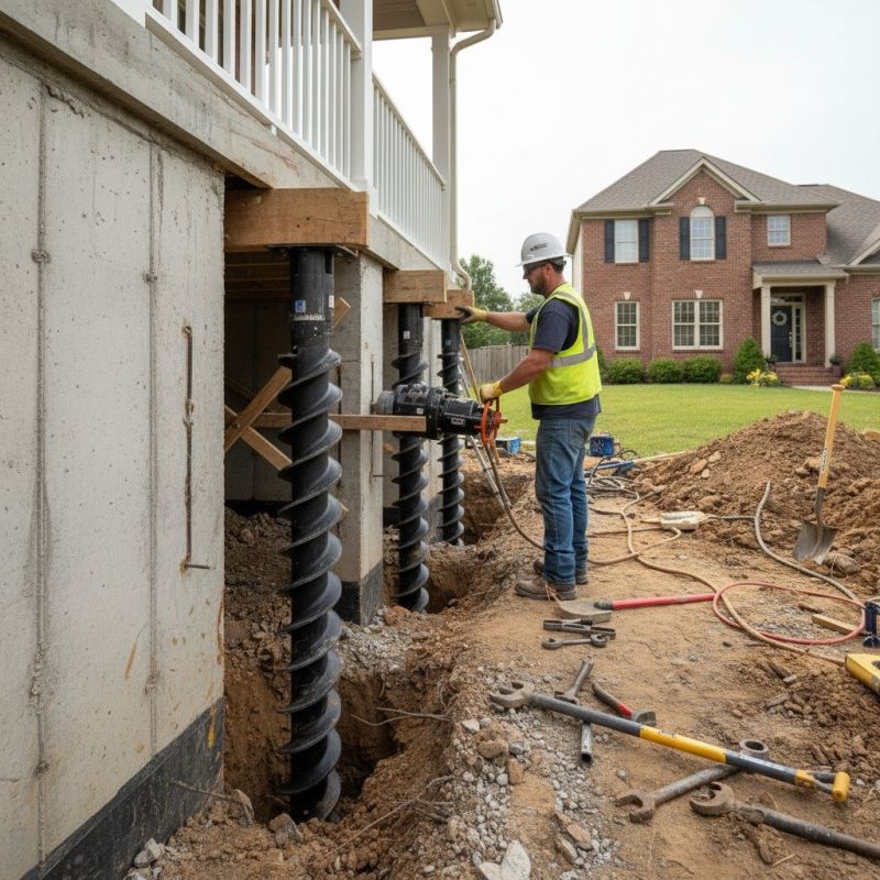 Underpinning Repair in Troy, OH
