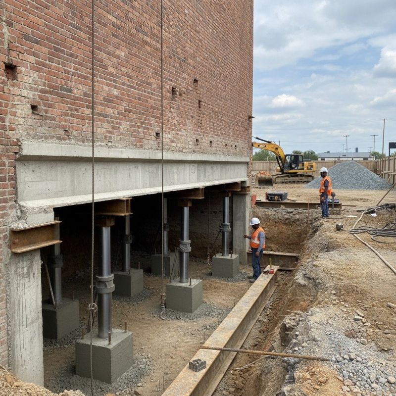Underpinning Repair in Troy, OH